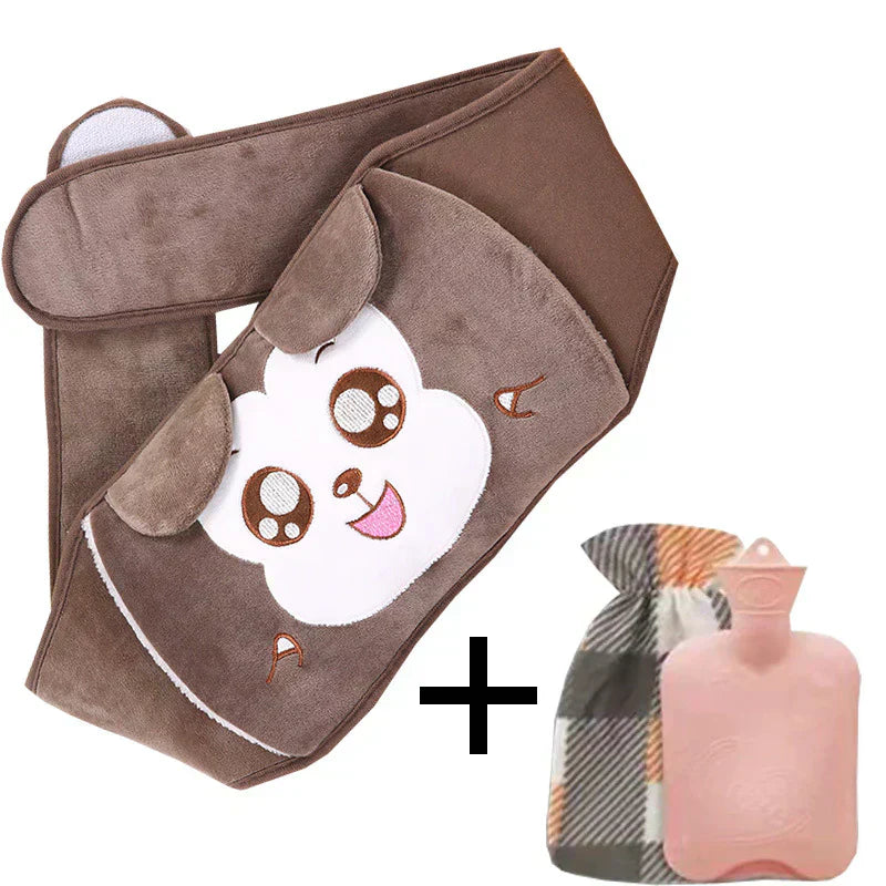 Reusable Plush Heating Pad with Hip Support