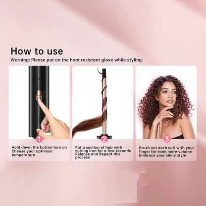 Effortless Curls: The Perfect Travel-Friendly Hair Tool