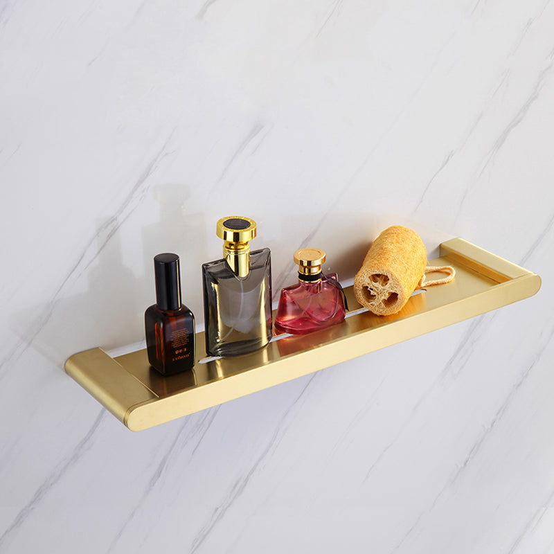 Gold Bathroom Hardware Set – Contemporary Towel Bar and Accessories