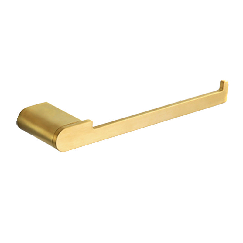 Gold Bathroom Hardware Set – Contemporary Towel Bar and Accessories