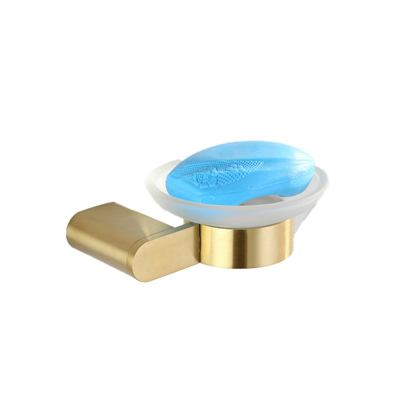 Gold Bathroom Hardware Set – Contemporary Towel Bar and Accessories