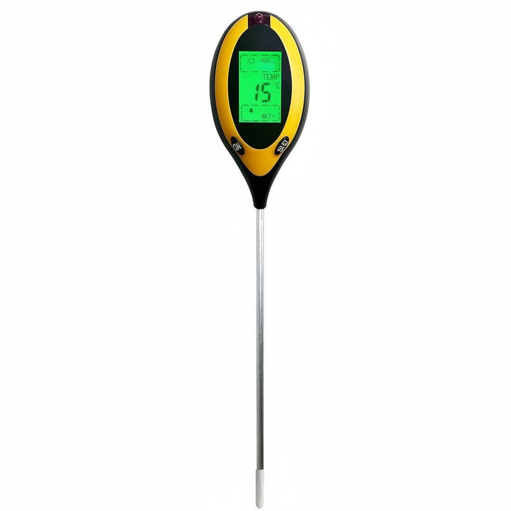 4-in-1 Soil Meter for Precise Monitoring of Plants and Soil