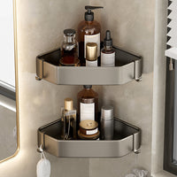 2-piece set (triangular bath shelf)