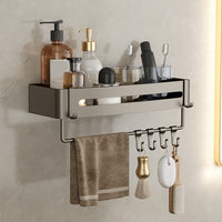 with square shelf (33 cm L)