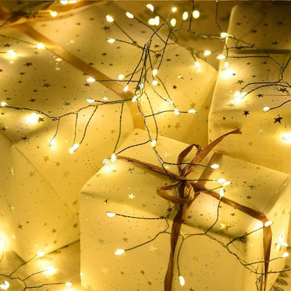 LED String Lights with Remote Control | 30–75 m Length | 900–2000 LEDs | IP65 Waterproof | Perfect for Christmas, Halloween & Parties