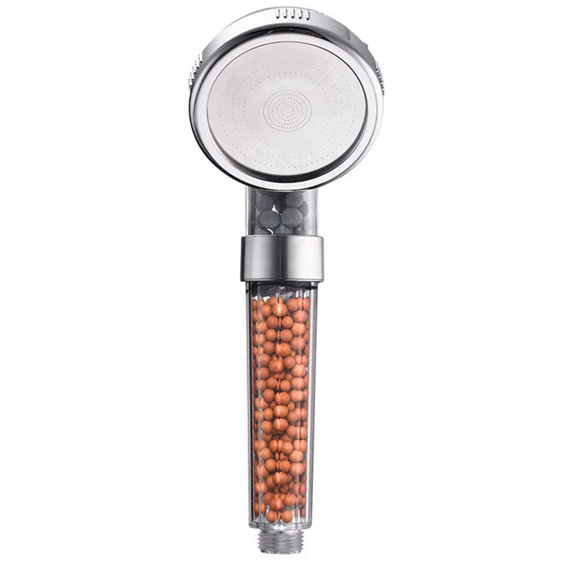 Round Rain Shower Head Set with Handheld Sprayer - 3 Spray Modes