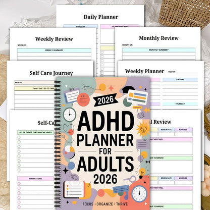 Productivity Planner for ADHD – Daily and Weekly Organization Tool