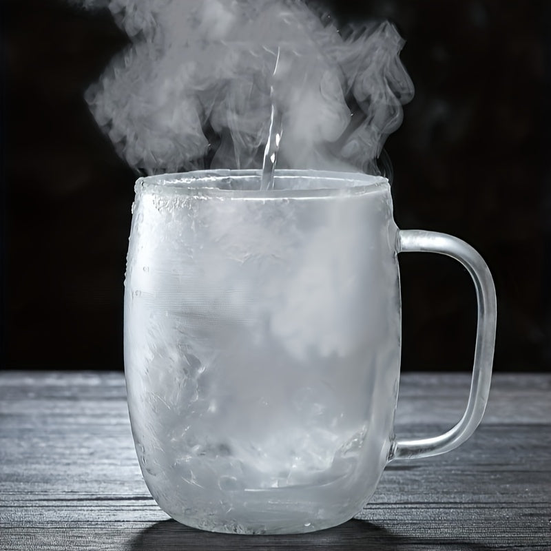 Double-walled Borosilicate Glass Mug – Heat Resistant and Stylish