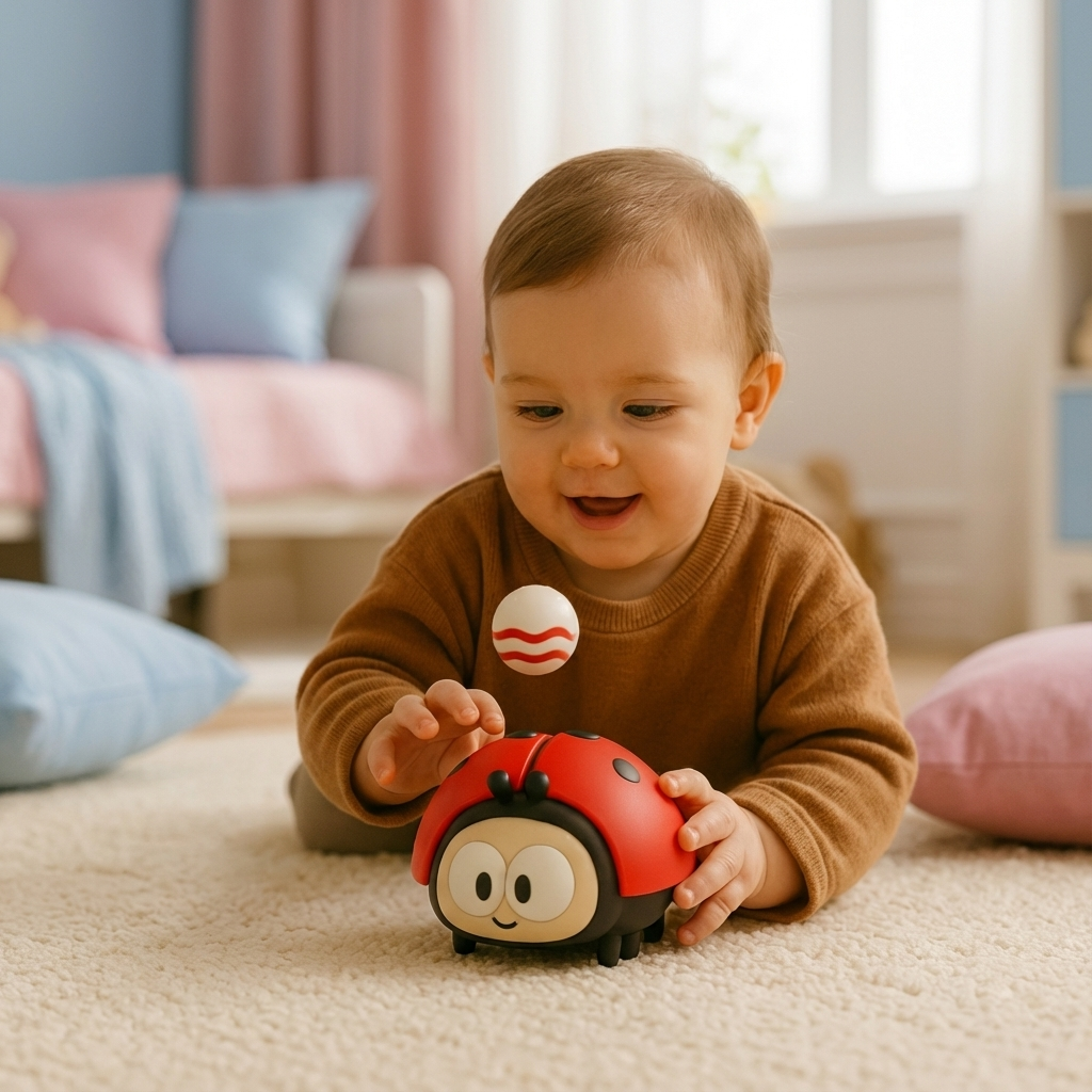 Baby Ladybug Balloon Toy