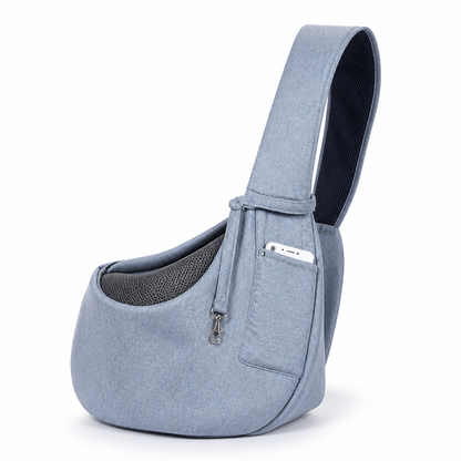 Comfortable and Breathable Pet Sling Carrier for Travel