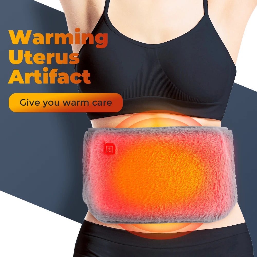 Electric Heating Sleeve with Graphene Technology | 3 Heat Settings | USB-Powered Hand and Waist Warmer in Crystal Velvet