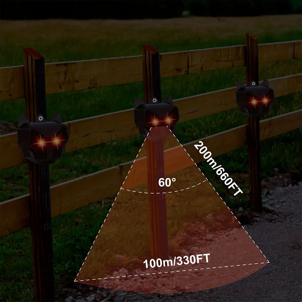 Solar-Powered Animal Deterrent