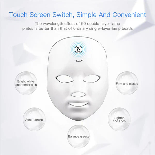 Revitalizing LED Facial Mask for Radiant Skin