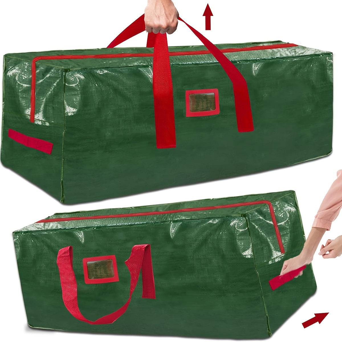 Large Waterproof Storage Bag for Artificial Christmas Trees – Durable Polyester