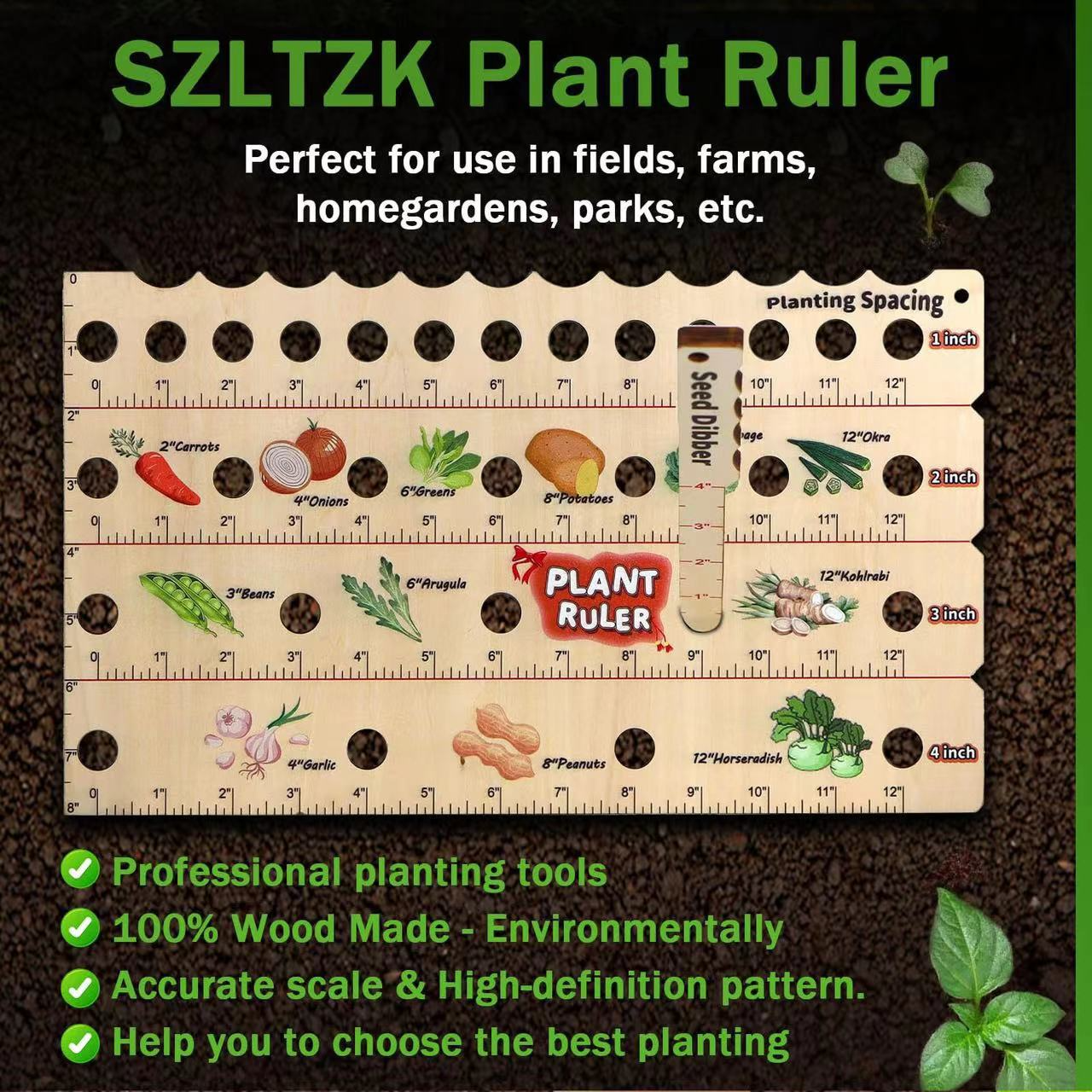 Optimal Seed Spacing and Depth for Flourishing Gardens
