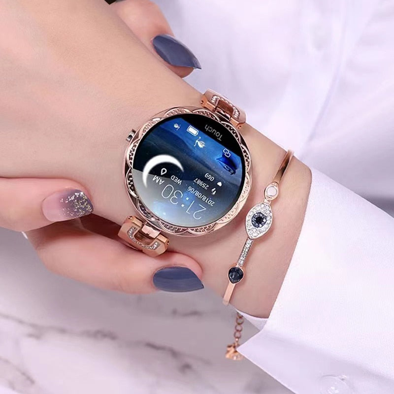 Women's Smartwatch with Health Monitor – Waterproof Fitness Tracker