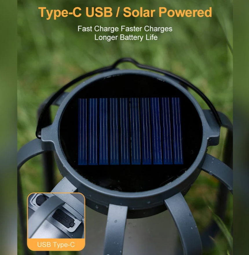 SolaraGlow Solar Lantern — Illuminate Your Evenings with Cozy Light