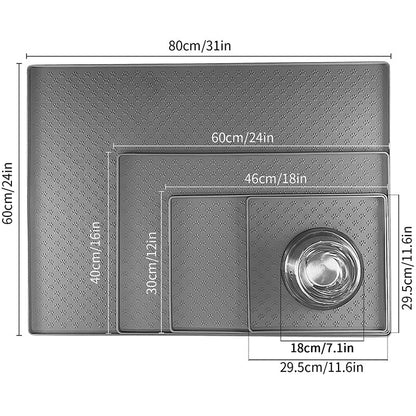 Silicone Pet Feeding Mat for Easy Clean-Up
