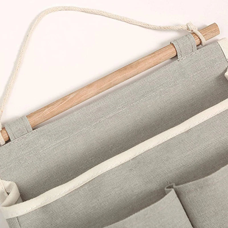 Over-the-Door Hanging Organizer | 2-Tier Storage Bag | Polyester