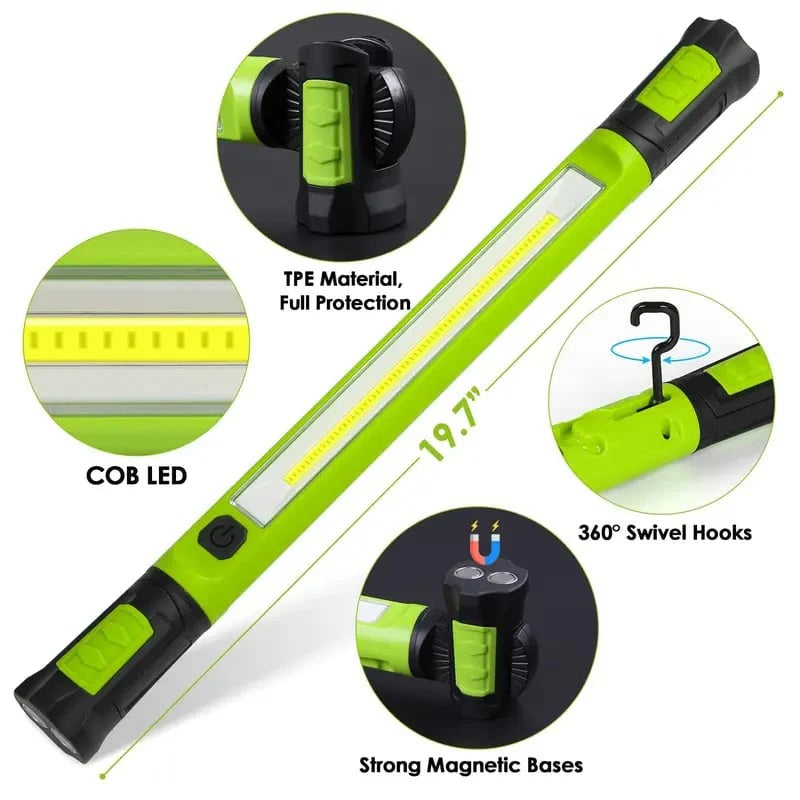 Hands-Free Brightening for Dark Work Areas