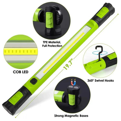 Hands-Free Brightening for Dark Work Areas