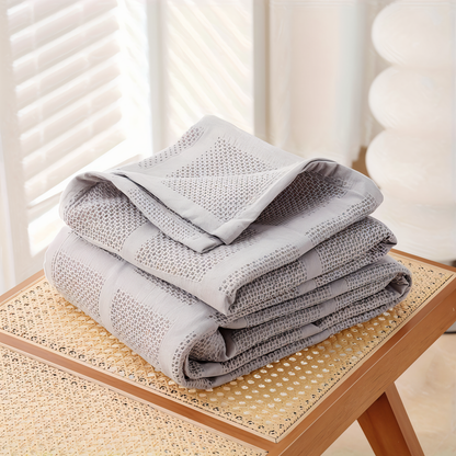 Cozy Comfort Year-Round Without Overheating - Waffle Cloud Design