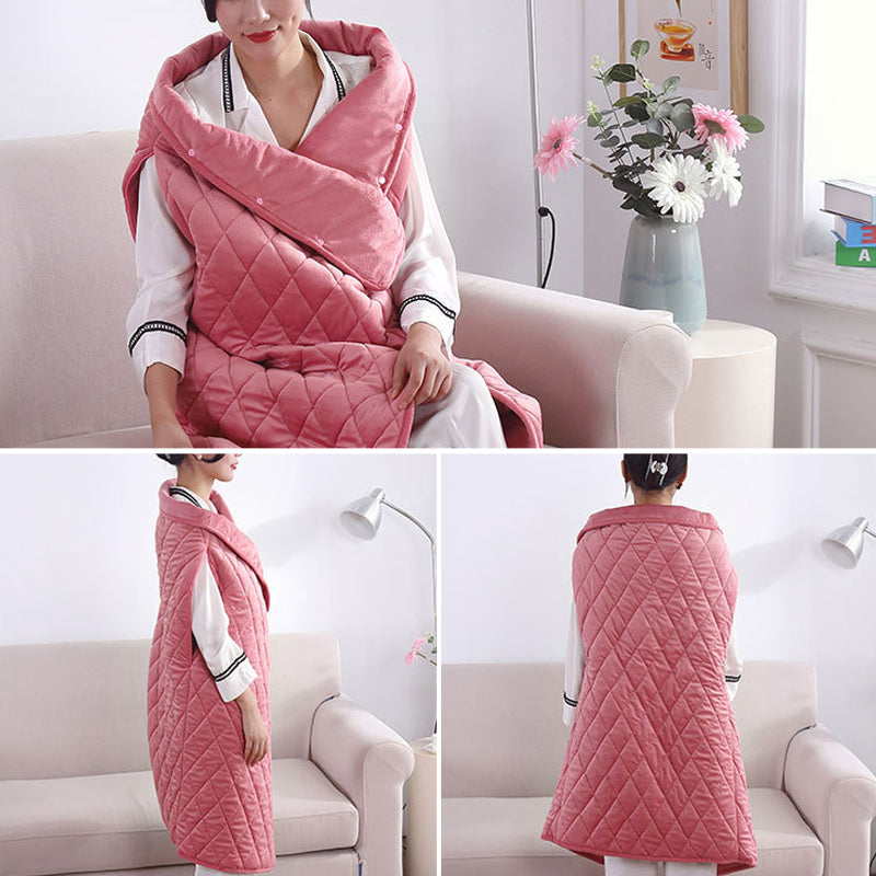 Portable USB Heated Blanket for Instant Warmth Anywhere