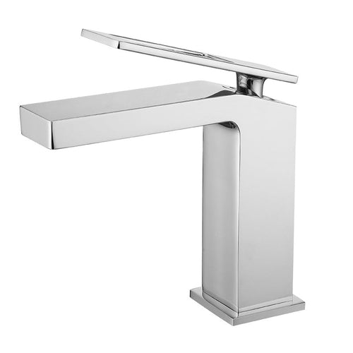Glam Style Sink Faucet for Bathroom with Lever Mixer