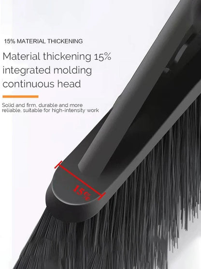 50 cm Garden Broom | Long Handle Sweeper | Durable Outdoor Brush for Yard, Garage, and Pathways