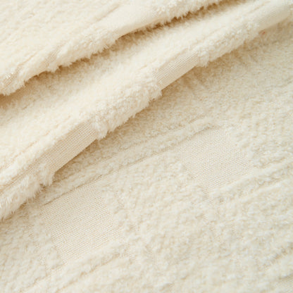 Cozy Throw Blanket – Soft Crosshatch Chenille Sofa Protector