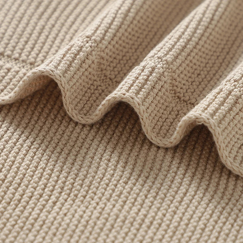 Soft Cotton Baby Blanket 100×80 cm | Breathable All-Season Blanket for Infants | Ideal for Strollers, Crawling & Changing