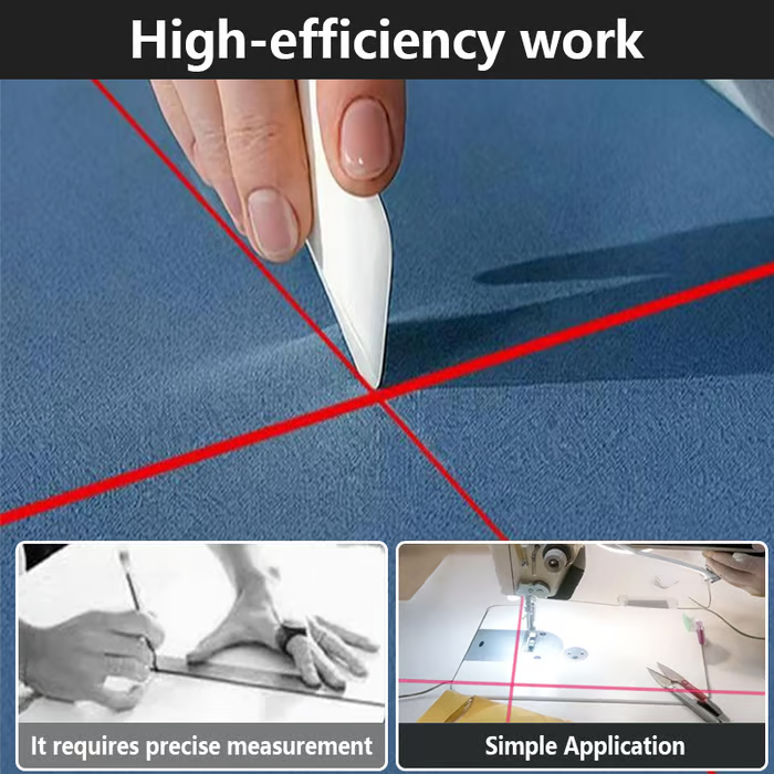 Laser Thread - Flawless Straight Stitches Every Time Without Traces
