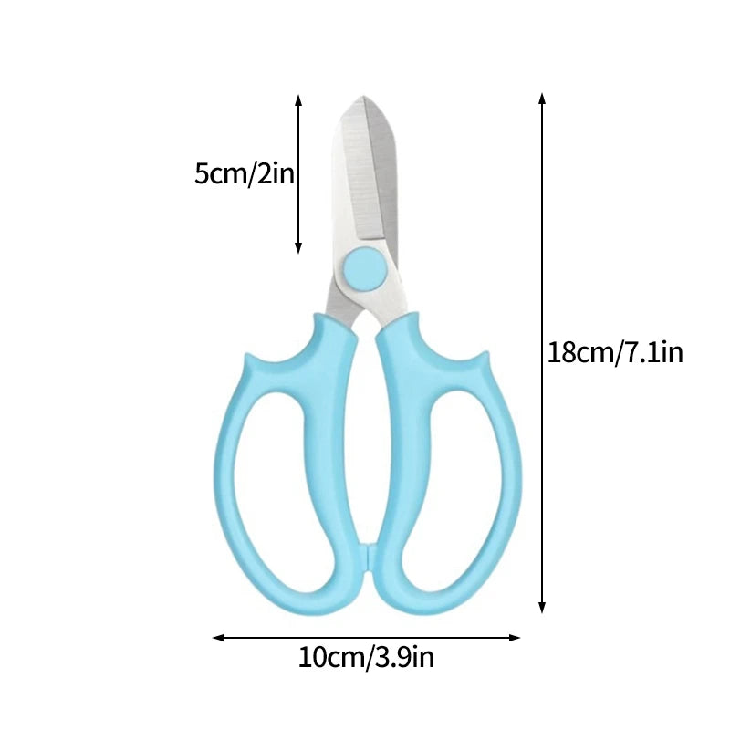 Professional Garden Shears with Ergonomic Handle - Precision Flower Pruner