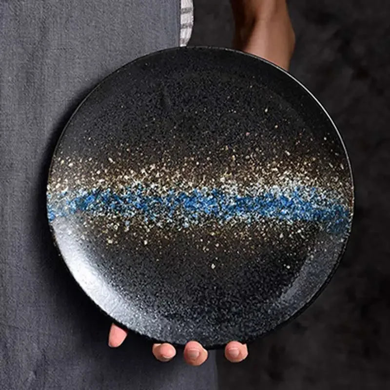 Elegant Ceramic Serving Dish in Vintage Japanese Design