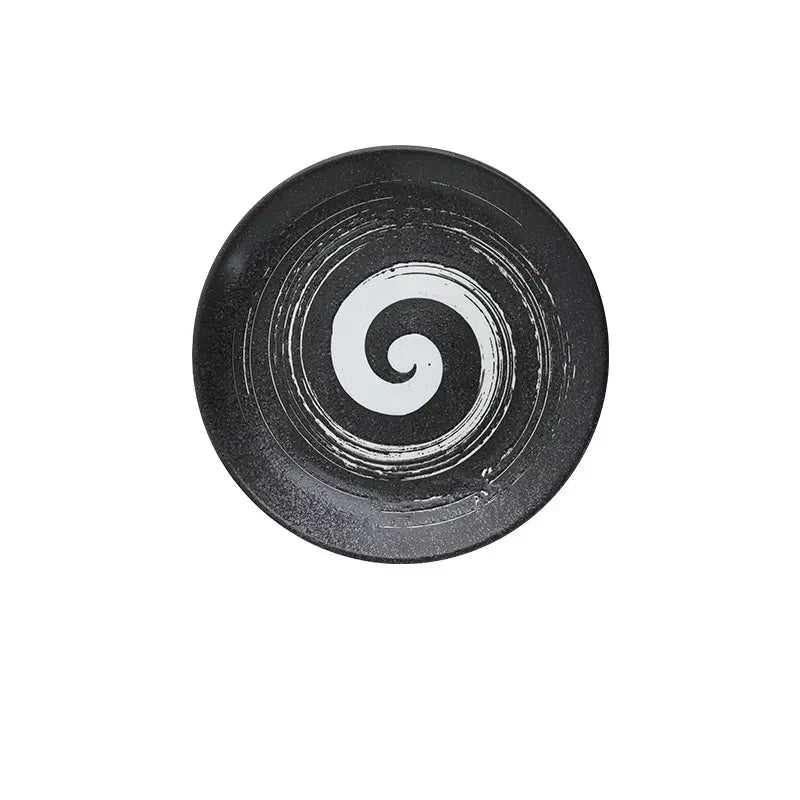 Elegant Ceramic Serving Dish in Vintage Japanese Design
