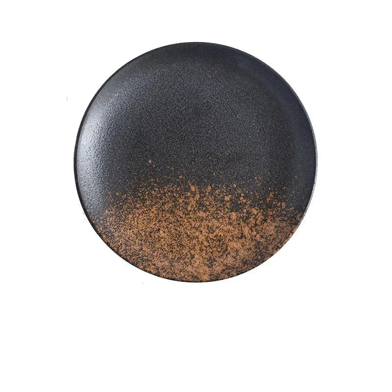 Elegant Ceramic Serving Dish in Vintage Japanese Design
