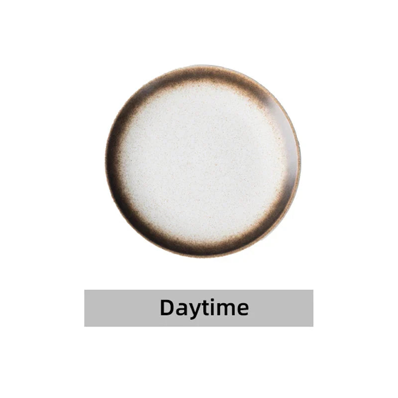 Elegant 6/8/10-Inch Ceramic Serving Plates - Timeless Design