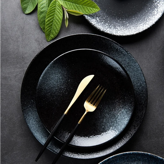 Elegant 6/8/10-Inch Ceramic Serving Plates - Timeless Design