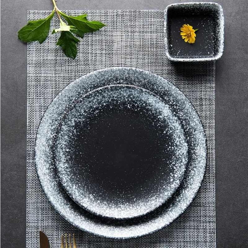 Elegant 6/8/10-Inch Ceramic Serving Plates - Timeless Design