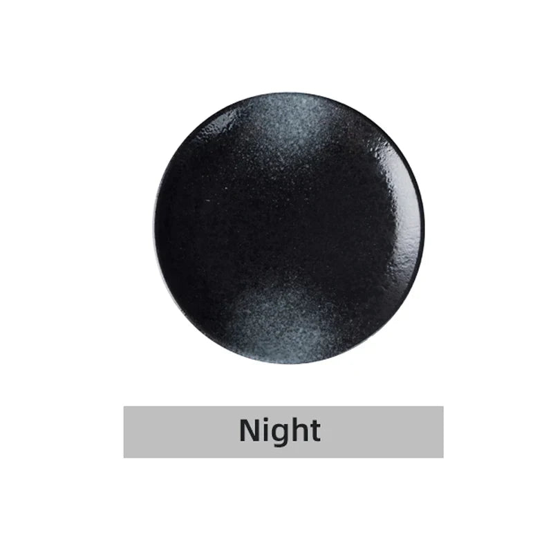 Elegant 6/8/10-Inch Ceramic Serving Plates - Timeless Design