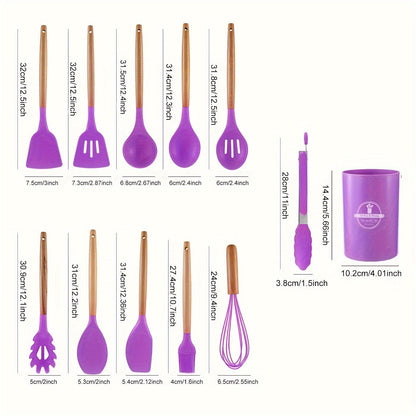 Set of 12 Kitchen Tools and Utensils