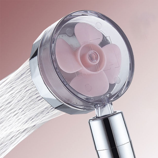 Water-Saving Handheld Shower Head in Silver - Wall Mount Design