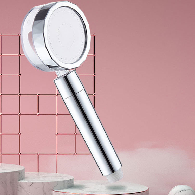 Water-Saving Handheld Shower Head in Silver - Wall Mount Design