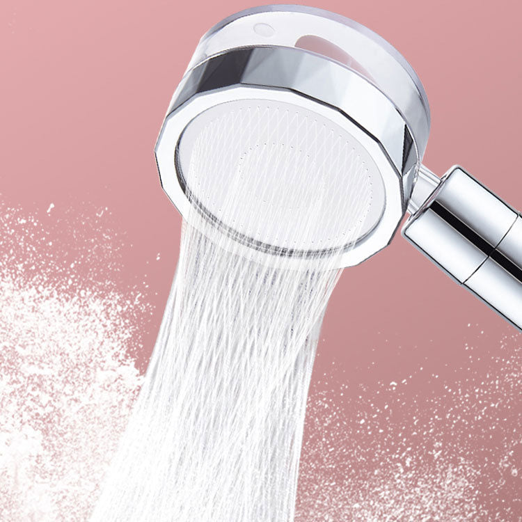 Water-Saving Handheld Shower Head in Silver - Wall Mount Design
