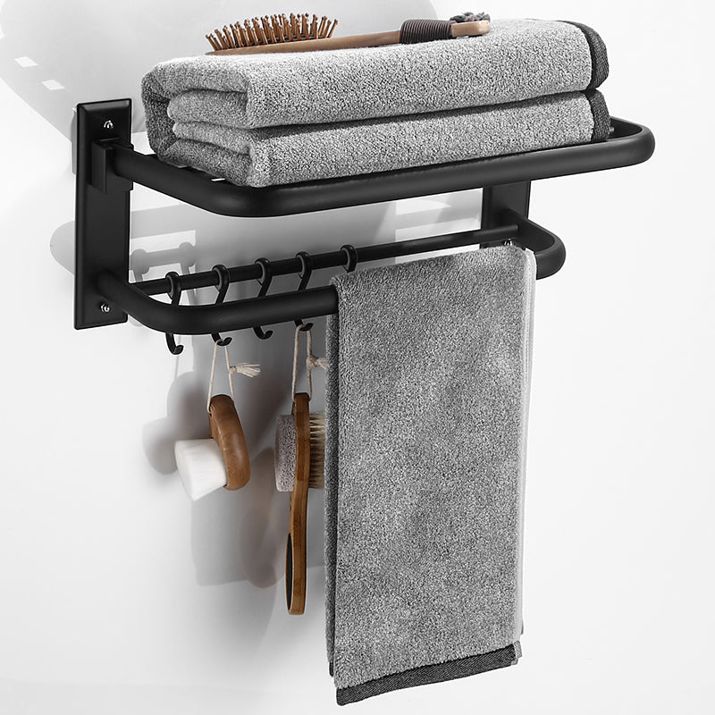 Modern Matte Black Bathroom Accessory Set – Individual or Set Options