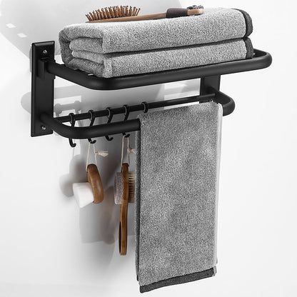 Modern Matte Black Bathroom Accessory Set – Individual or Set Options