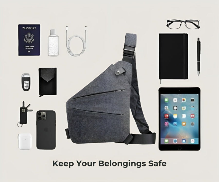 Smart Travel Backpack with Enhanced Security Features