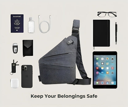 Smart Travel Backpack with Enhanced Security Features