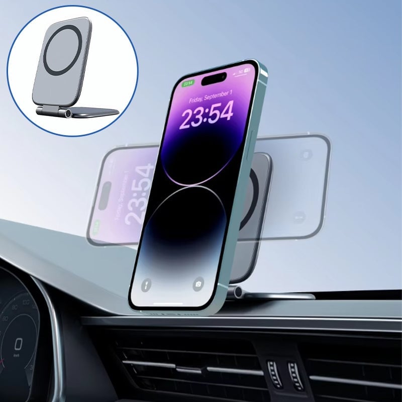 Sleek Dual-Sided Magnetic Phone Mount