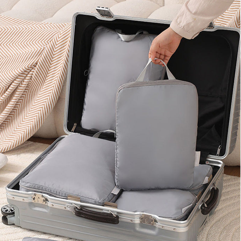 Effortless Travel Organizer Set – 6 Space-Saving Bags